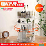 ORGANIZADOR GIRATORIO 360 DE MAQUILLAJE