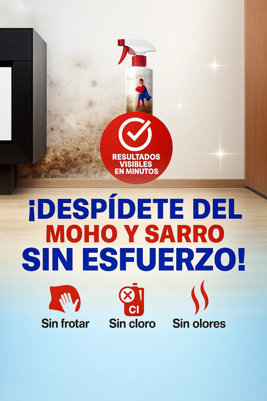 ELIMINA MOHO Y OLORES SIN ESFUERZO 1 + 1 GRATIS