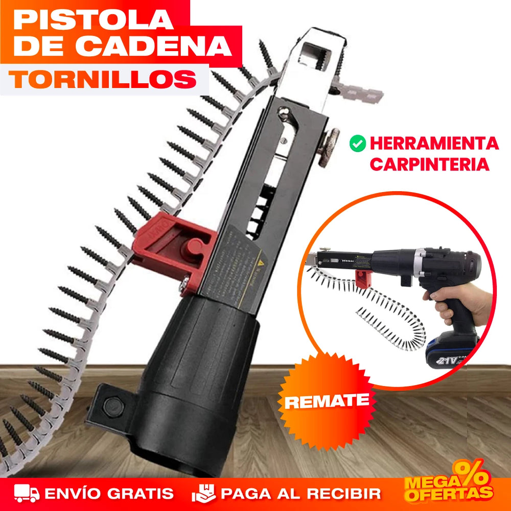 ADAPTADOR AUTOMÁTICA DE TORNILLOS PARA TALADRO