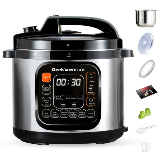 Olla Eléctrica PresiónMax® 6L Profesional + 🎁 Envio Gratis