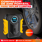 COMPRESOR DE AIRE PORTÁTIL PARA LLANTAS