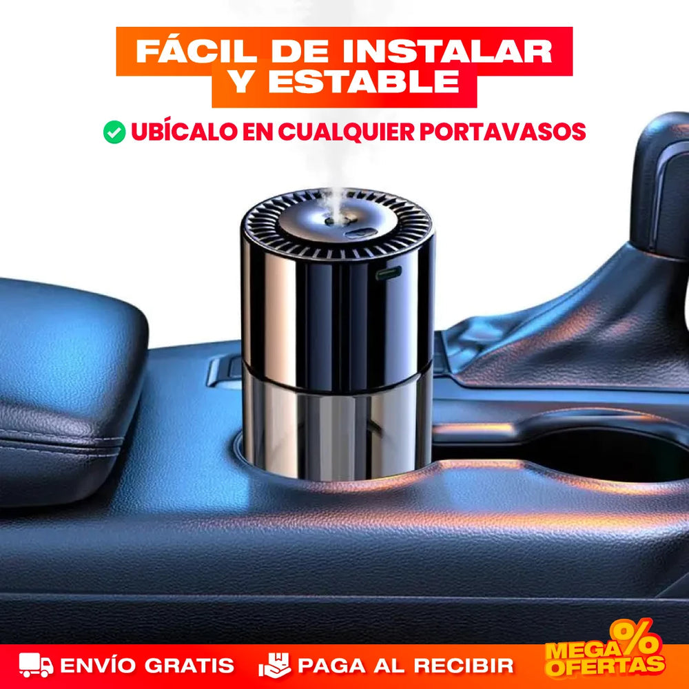 HUMIDIFICADOR DIFUSOR RECARGABLE PARA CARRO