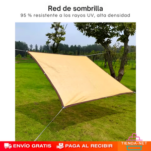 Lona Toldo Sombra Rectangular 4x6 metros