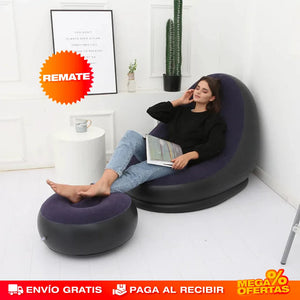 SOFÁ INFLABLE COMODO 2 EN 1