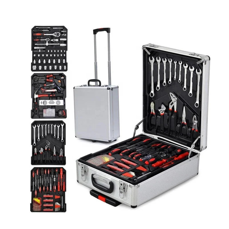 Maleta de Aluminio con Herramienta: Kit Mas Completo Con 187 Piezas del mercado