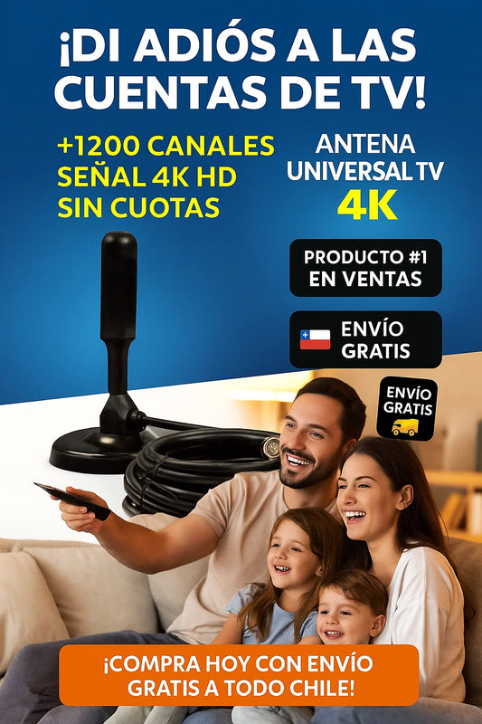 ANTENA HD TV 4K 2X1🎁 │ SignalBoost™