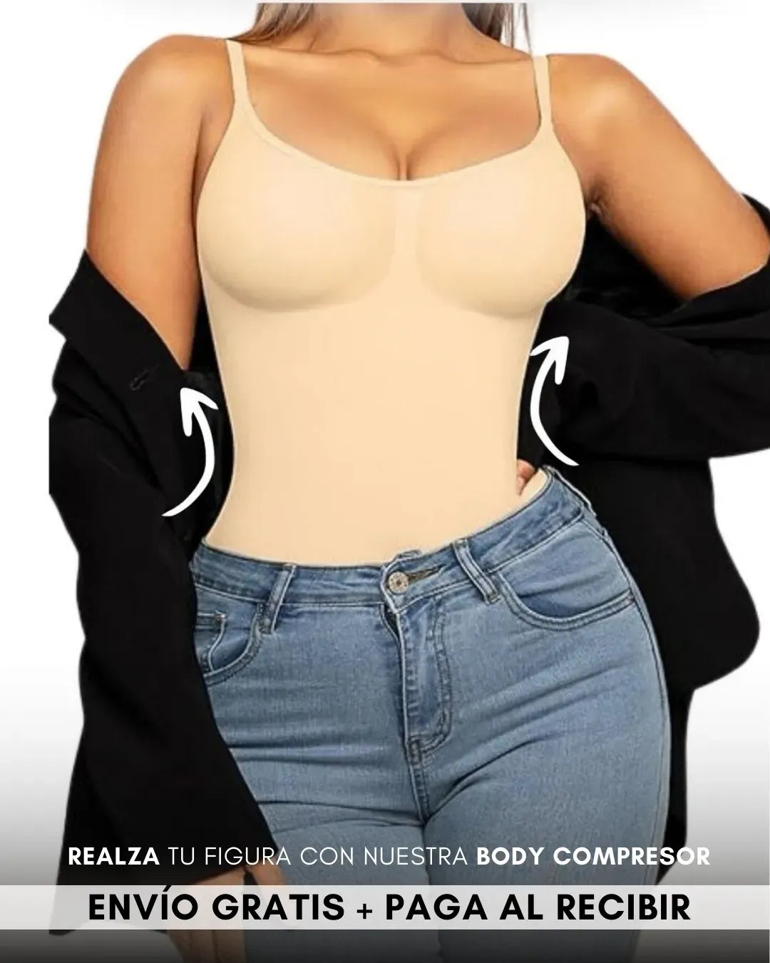 Body Moldeador Cintura Para Mujer