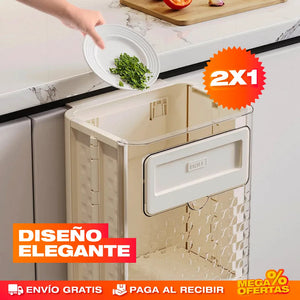 PROMO 2X1 BASURA PLEGABLE PARA COCINA